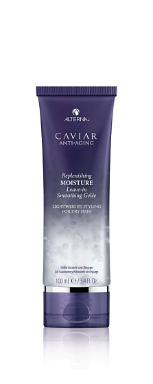 CAVIAR Anti-Aging Replenishing Moisture Leave-in Smoothing Gelee / Несмываемый гель-биоревитализация для увлажнения с морским шелком, 100мл